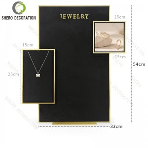 Elegant Jewelry Display Set Necklace Earring Bracelet Display Stand for Boutique Counters