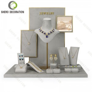 Premium Jewelry Display Packaging Props Showcase for Shop Boutique Exhibition Wholesale