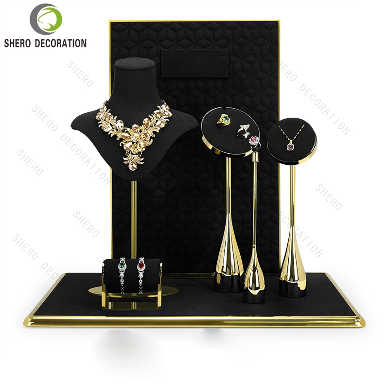 Display Stand for Necklace Earrings Display Stand Jewelry Jewelry Display Props jewelry shop display