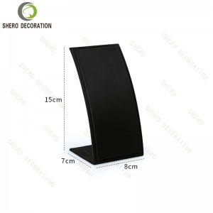Microfiber Jewelry Display Stand Set Multiple Elegant Styles for Necklace Earring Ring Display Store Exhibition