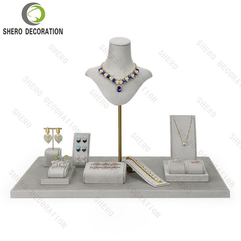 Fashion Jewelry Displays for Store Luxury Jewelry Display Props Custom Jewelry Stand Display Set Featured Image