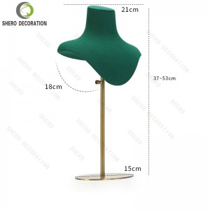 High quality Jewelry Display Set for Necklace Ring Bracelet Customizable Showcase Stand for Stores Exhibitions