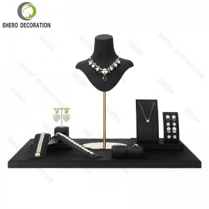 Jewelry Display Bracelet Loose Diamond Stand Necklace Display Props For Store Window Showcase