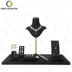 Jewelry Display Bracelet Loose Diamond Stand Necklace Display Props For Store Window Showcase