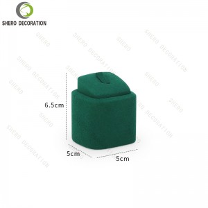 High-end Custom Ring Jewelry Packaging Display Stand Tray Earring Necklace Bust Prop Luxury Jewelry Display Stand Set