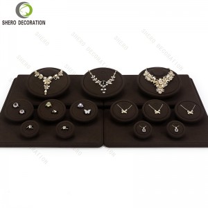 Wholesale Jewellery Display Stand Holder for Bracelet Ring Earring Bust Mannequin Props Packaging Jewelry Display Stand Set