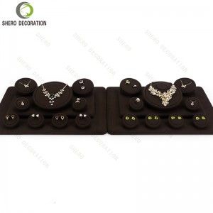 High-End Jewelry Display Props Counter Ring Necklace Earring Bracelet Organizer Well Livestreaming Showcase