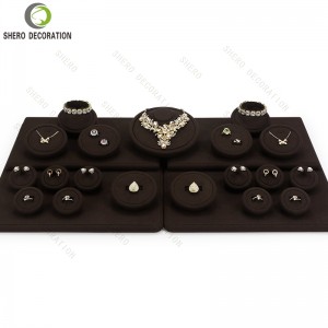 Wholesale Jewellery Display Stand Holder for Bracelet Ring Earring Bust Mannequin Props Packaging Jewelry Display Stand Set
