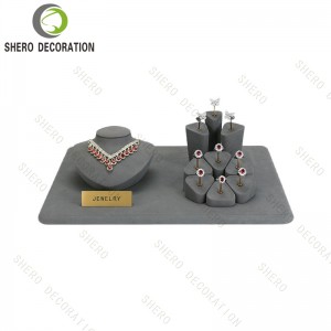Wholesale Customize Jewelry Display Set Jewellery Bust Mannequin Props for Jewelry Showcase Cabinet