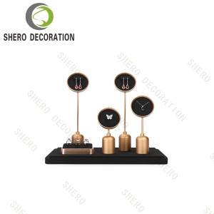 Luxury Customizable Jewelry Display Props Stand Kit Displays for Retail Stores fine jewelry display set