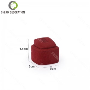 Microfiber Jewelry Display Set Necklace Ring Earring Bracelet Display Stand for Jewelry Store Showcase Display Props