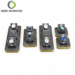 Microfiber Jewelry Display Set Metal Jewelry Display Stand for Jewelry Window showcase