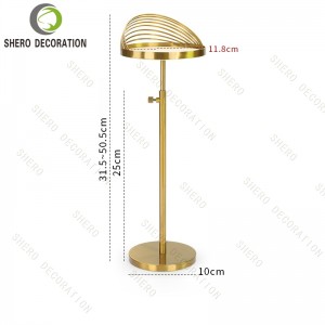 Custom Jewelry Display Set Luxury Velvet Necklace Ring Earring Stand Countertop Boutique Wholesale