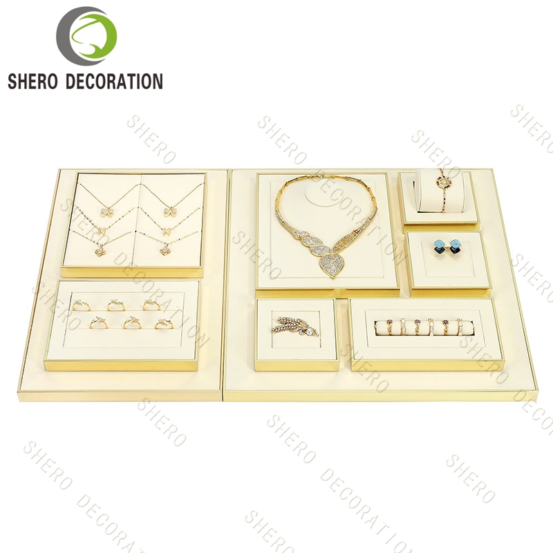 High End Quality Exquisite Luxury Jewelry Box Set for Necklace Earrings Bracelet Packaging and Gift