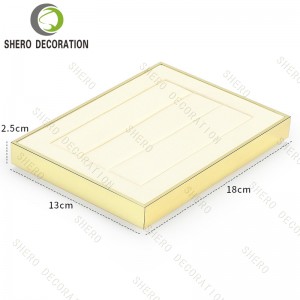 Custom Necklace Set Box Simple Jewelry Boxes for Ring Necklace-Stocked Jewelry Storage Solution