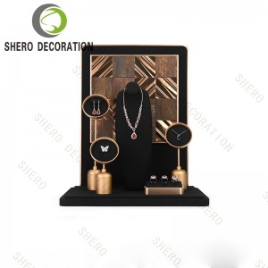 High Quality Jewelry Display Stand Mannequin Bust for Luxury Retail Window Watch Necklace Earrings Rings