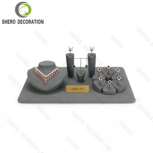 Wholesale Customize Jewelry Display Set Jewellery Bust  Mannequin Props for Jewelry Showcase Cabinet