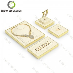 Custom Necklace Set Box Simple Jewelry Boxes for Ring Necklace-Stocked Jewelry Storage Solution