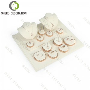 Modern Luxury Jewelry Display Stand Counter Showcase for Retail Store Made of MDF