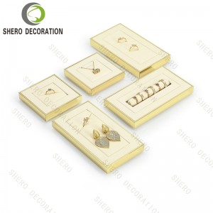 Custom Necklace Set Box Simple Jewelry Boxes for Ring Necklace-Stocked Jewelry Storage Solution